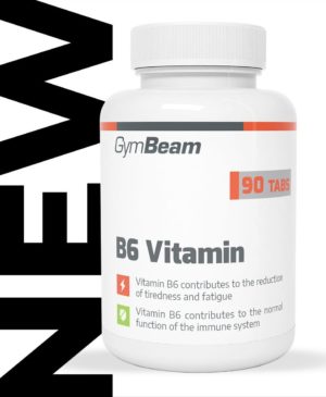 Vitamin B6 – GymBeam 90 tbl. odhadovaná cena: 2,95 EUR