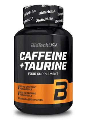 Caffeine + Taurine – Biotech USA 60 kaps. odhadovaná cena: 8,90 EUR