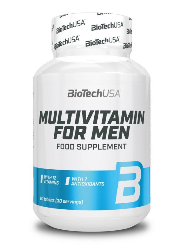 Multivitamin for Men – Biotech USA 60 tbl odhadovaná cena: 15,90 EUR
