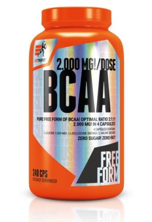 BCAA 2000 mg Optimal Ratio 2:1:1 – Extrifit 240 kaps. odhadovaná cena: 16,90 EUR