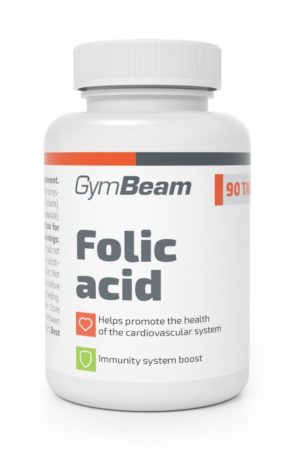 Folic Acid – Gymbeam 90 tbl. odhadovaná cena: 2,95 EUR