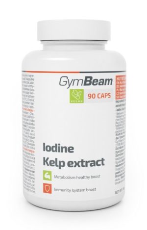 Iodine Kelp Extract – GymBeam 90 kaps. odhadovaná cena: 5,95 EUR