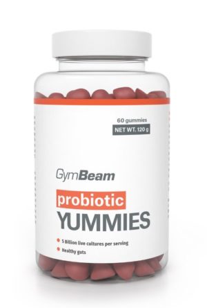 Probiotic Yummies – GymBeam 60 kaps. odhadovaná cena: 8,95 EUR