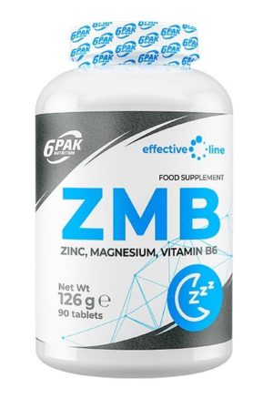 ZMB – 6PAK Nutrition 90 kaps. odhadovaná cena: 6,90 EUR