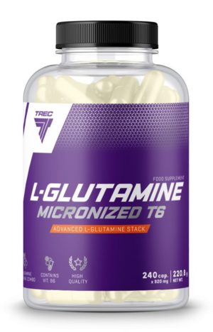 L-Glutamine Micronized T6 – Trec Nutrition 240 kaps. odhadovaná cena: 17,90 EUR