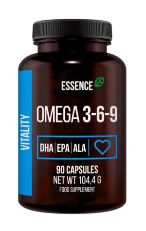 Omega 3-6-9 – Essence Nutrition 90 kaps. odhadovaná cena: 14,90 EUR