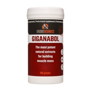 Giganabol práškový – Androrganics 90 g ODHADOVANÁ CENA: 49,90 EUR