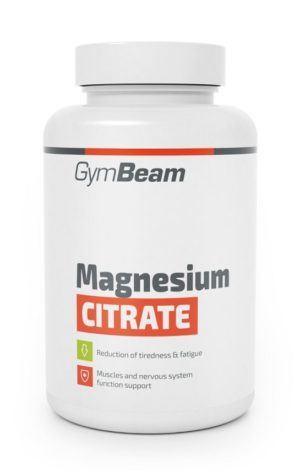 Magnesium Citrate kapsulový – GymBeam 120 kaps. odhadovaná cena: 8,90 EUR