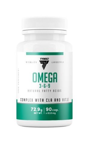 Omega 3-6-9 – Trec Nutrition 90 kaps. odhadovaná cena: 10,90 EUR