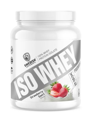 Iso Whey Premium – Swedish Supplements 700 g Strawberry Swirl odhadovaná cena: 33,90 EUR
