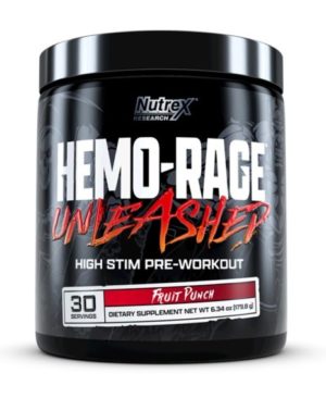 Hemo-Rage Unleashed – Nutrex 179,8-199,2 g Fruit Punch ODHADOVANÁ CENA: 29,90 EUR