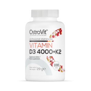 OstroVit Vitamín D3 4000 + K2 100 tab. odhadovaná cena: 8.95 EUR