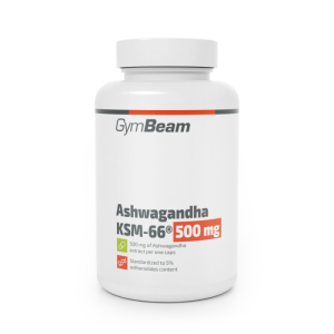 GymBeam Ashwagandha KSM-66® 500mg odhadovaná cena: 15.95 EUR