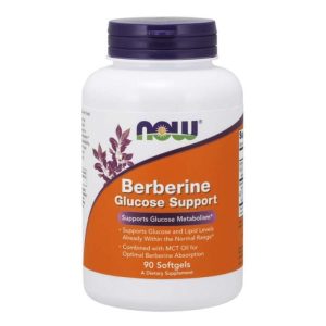 NOW Foods – Berberine Glucose Support 90 kaps. odhadovaná cena: 28.95 EUR