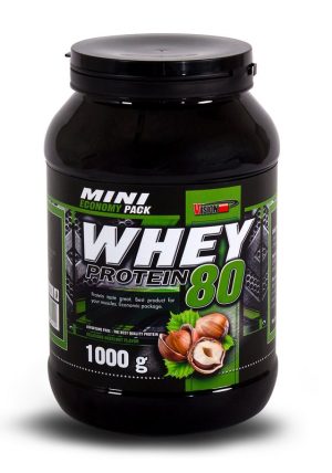 Whey Protein 80 – Vision Nutrition 1000 g Lieskový oriešok odhadovaná cena: 17,90 EUR