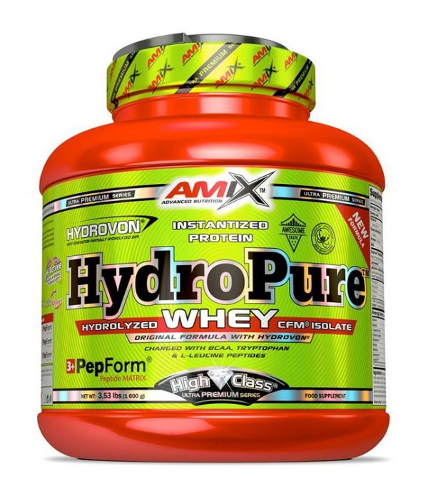 HydroPure Whey Protein – Amix 1600 g Peanut Butter Cookies odhadovaná cena: 72,90 EUR