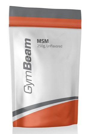 MSM – GymBeam 250 g odhadovaná cena: 3,95 EUR