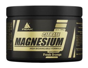 Magnesium Citrate – Peak Performance 240 g Lemon odhadovaná cena: 14,90 EUR