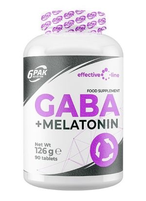GABA + Melatonin – 6PAK Nutrition 90 kaps. odhadovaná cena: 12,90 EUR