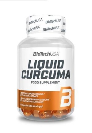 Liquid Curcuma – Biotech USA 30 kaps. odhadovaná cena: 16,90 EUR