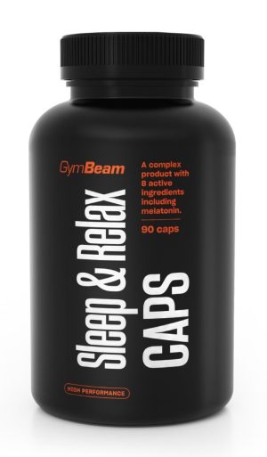 Sleep and Relax Caps – GymBeam 90 kaps. odhadovaná cena: 12,90 EUR