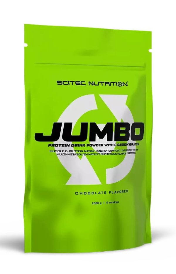Jumbo – Scitec Nutrition 3520 g Chocolate odhadovaná cena: 58,90 EUR