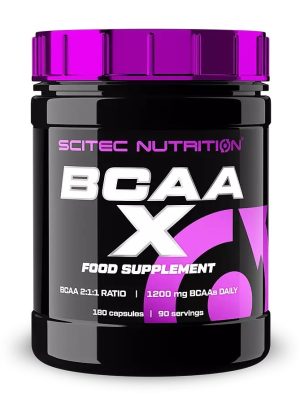 BCAA-X – Scitec Nutrition 180 kaps. odhadovaná cena: 16,90 EUR