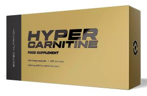 Hyper Carnitine od Scitec Nutrition 120 kaps. odhadovaná cena: 32,90 EUR