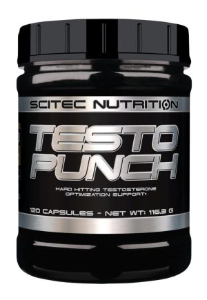 Testo Punch od Scitec Nutrition 120 kaps. odhadovaná cena: 28,90 EUR