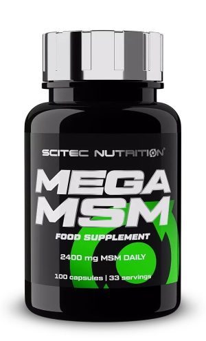 Mega MSM – Scitec Nutrition 100 kaps. odhadovaná cena: 8,90 EUR