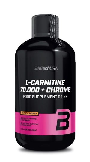 L-Carnitine 70 000 + Chrome – Biotech USA 500 ml Pomaranč odhadovaná cena: 15,90 EUR