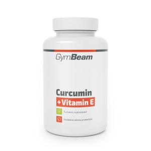 GymBeam Kurkumín + Vitamín E 90 kaps. odhadovaná cena: 7.95 EUR
