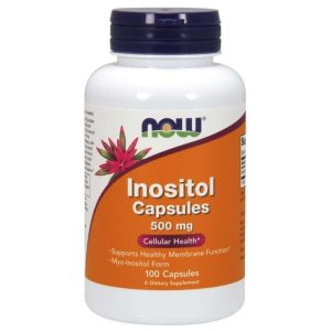 NOW Inositol 500 mg 100 kapsúl odhadovaná cena: 7.5 EUR