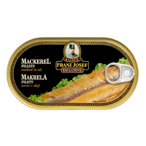 Franz Josef Kaiser Makrela udena filety v rastlinnom oleji 170 g odhadovaná cena: 2.95 EUR