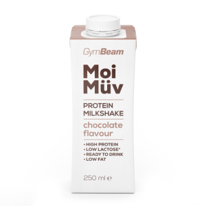 GymBeam MoiMüv Protein Milkshake 250 ml vanilka odhadovaná cena: 1.95 EUR