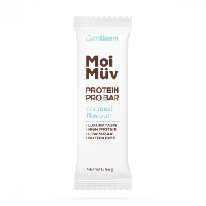 GymBeam MoiMüv Protein Pro Bar 12 x 55 g kokos odhadovaná cena: 21.95 EUR