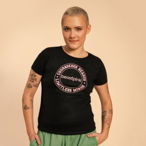 BeastPink Dámske tričko Serenity Black  XL odhadovaná cena: 13.95 EUR