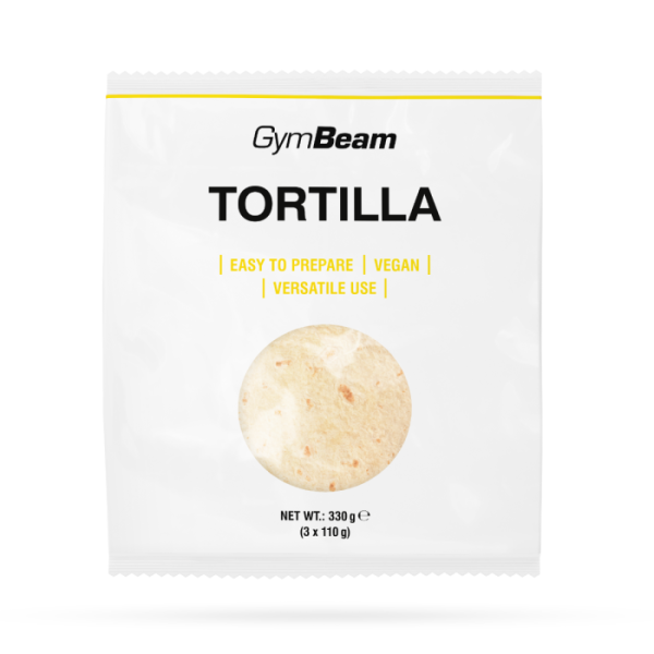 GymBeam Pšeničná tortilla 330 g odhadovaná cena: 1.95 EUR