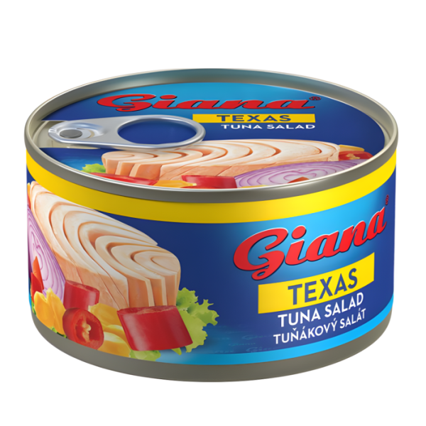 Giana Tuniakovy salat texas 185 g odhadovaná cena: 1.8 EUR