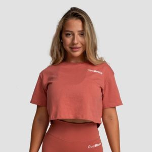 GymBeam Dámske tričko Cropped Limitless Cinnamon  SS odhadovaná cena: 17.95 EUR