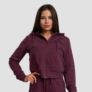 GymBeam Dámska mikina Zip-up TRN Eggplant  MM odhadovaná cena: 25.95 EUR