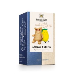 Sonnentor BIO Čaj zázvor-citrón 32,4 g odhadovaná cena: 4.1 EUR