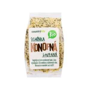 Country Life Konopné semienka lúpané Bio 100 g odhadovaná cena: 2.95 EUR