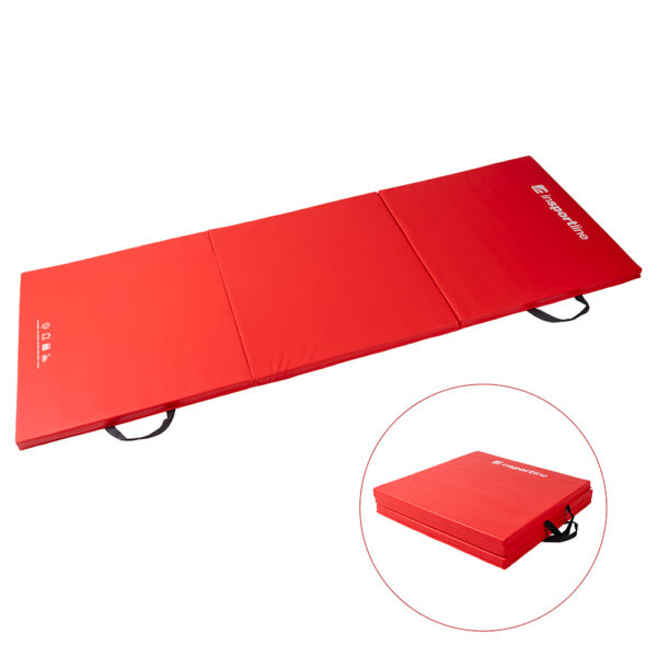 Skladacia gymnastická žinenka inSPORTline Trifold 180x60x5 cm červená odhadovaná cena: 47.9 EUR