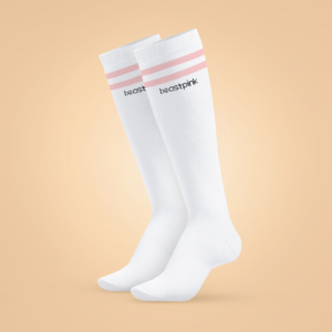 Beastpink Knee High Socks White  M odhadovaná cena: 3.95 EUR