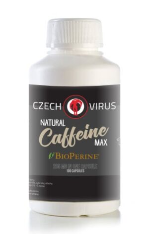 Natural Caffeine Max + BioPerine – Czech Virus 100 kaps. odhadovaná cena: 9,90 EUR