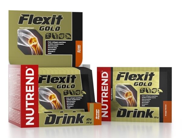 Flexit Gold Drink – Nutrend 10 x 20 g Blackcurrant odhadovaná cena: 13,90 EUR