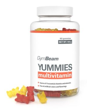 Yummies – GymBeam 60 kaps. Orange+Lemon+Cherry odhadovaná cena: 5,95 EUR