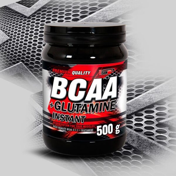 BCAA + Glutamine Instant – Vision Nutrition 500 g Lemon odhadovaná cena: 22,90 EUR