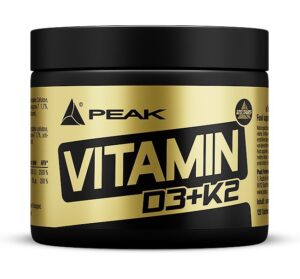 Vitamin D3+K2 – Peak Performance 120 tbl. odhadovaná cena: 18,90 EUR
